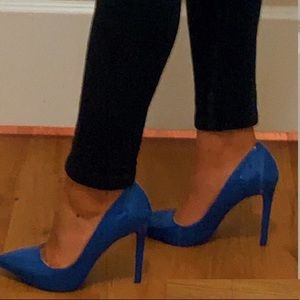 Royal Blue Heels